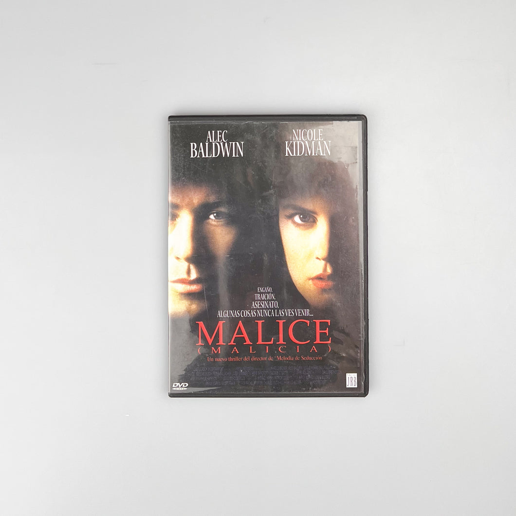 DVD Malice. Malicia .