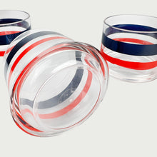 Cargar imagen en el visor de la galería, Juego de tres vasos Pagoda de Guzzini, 1970's
