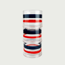 Cargar imagen en el visor de la galería, Juego de tres vasos Pagoda de Guzzini, 1970's
