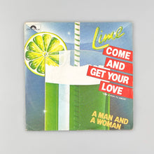 画像をギャラリービューアに読み込む, SINGLE. Lime. Come And Get Your Love / A Man And A Woman
