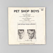 画像をギャラリービューアに読み込む, SINGLE. Pet Shop Boys. Love Comes Quickly
