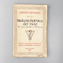 Laden Sie das Bild in den Galerie-Viewer, Una teoría biológica del vicio. Gustavo Pittaluga.
