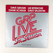 画像をギャラリービューアに読み込む, LP. Dave Grusin, Lee Ritenour, Diane Schuur, Dave Valentin. GRP Live In Session
