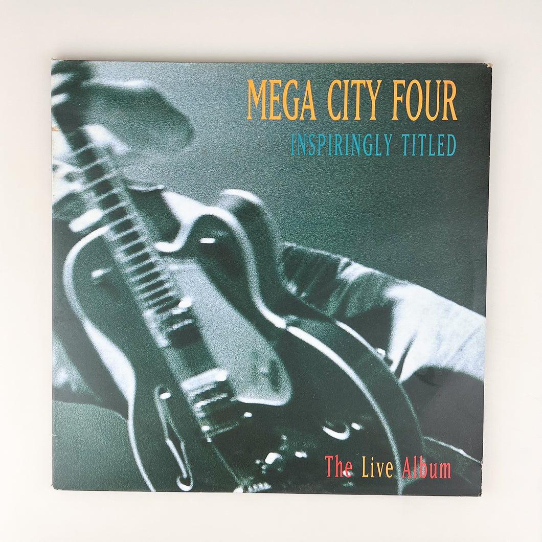 2xLP, Gat. Mega City Four. Inspiringly Titled - The Live Album