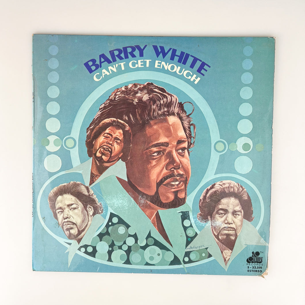 LP. Barry White. Can't Get Enough