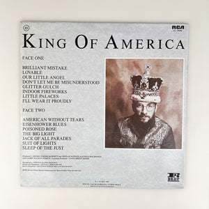 LP. The Costello Show Featuring The Attractions And Confederates. King Of America