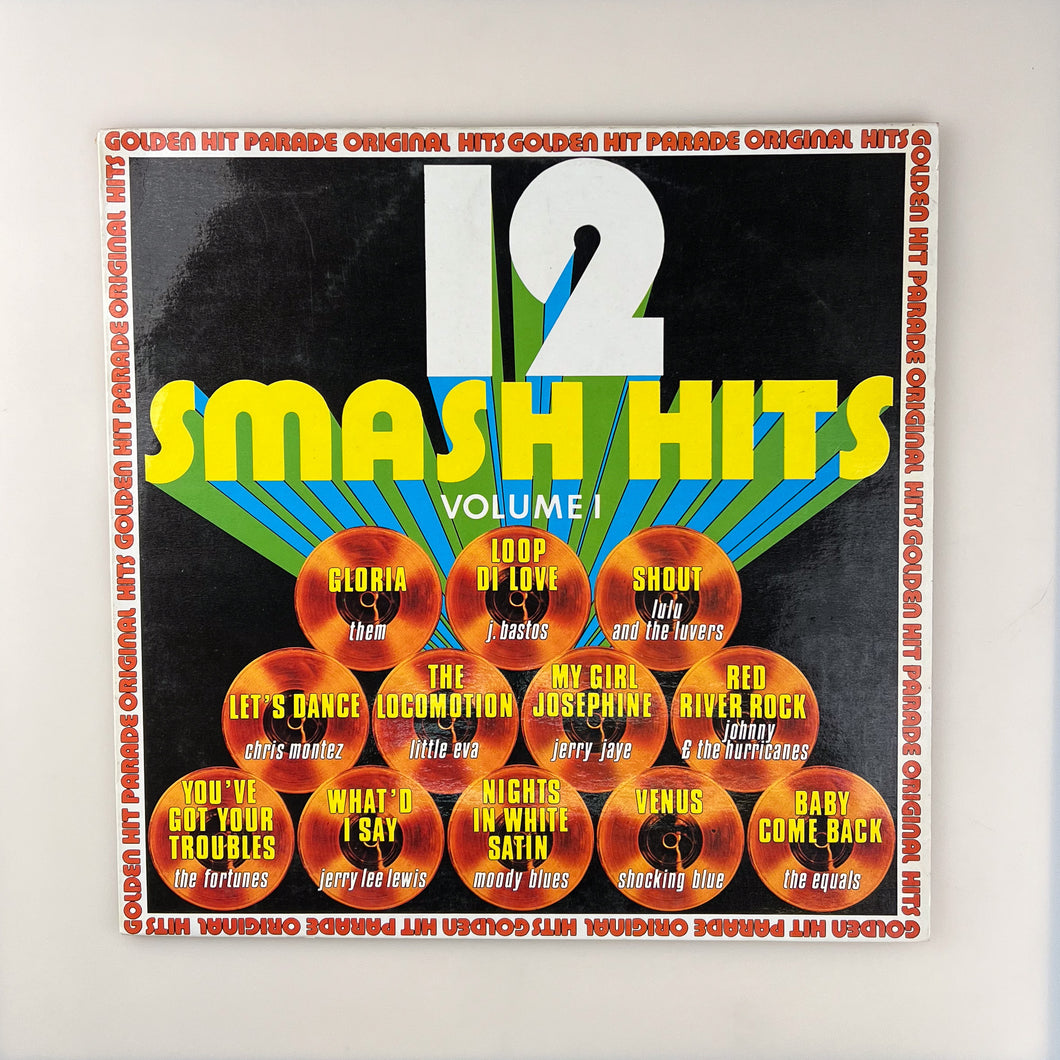 LP. Varios. Golden Hitparade Volume 1. Original Hits - 12 Smash Hits