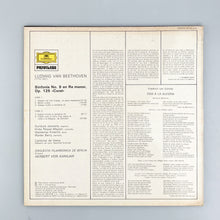 Cargar imagen en el visor de la galería, LP. Ludwig van Beethoven / Gundula Janowitz / Hilde Rössel-Majdan / Waldemar Kmentt, Walter Berry / Wiener Singverein / Berliner Philharmoniker / Herbert von Karajan. Sinfonia Nº9 En Re Menor, Op. 125 "Coral"
