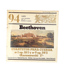 Load image into Gallery viewer, LP. Ludwig van Beethoven, Barchet-Quartett : Reinhold Barchet, Will Beh, Hermann Hirschfelder, Helmut Reimann. Cuarteto Para Cuerda Nn. 1 Y Nn. 9
