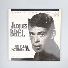 이미지를 갤러리 뷰어에 로드 , 2xLP, Gat. Jacques Brel. Un poeta inconformista
