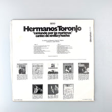 Cargar imagen en el visor de la galería, LP. Hermanos Toronjo. Cantando Por Las Marismas. Cantes De Sevilla Y Huelva
