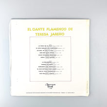 Cargar imagen en el visor de la galería, LP. Teresa Jareño. El Cante Flamenco De Teresa Jareño
