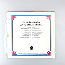 Cargar imagen en el visor de la galería, LP. Antoñita Moreno. España Canta
