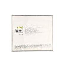 Cargar imagen en el visor de la galería, CD. Chet Baker. It Could Happen To You
