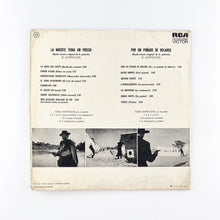 Cargar imagen en el visor de la galería, LP. Ennio Morricone. La Muerte Tenia Un Precio / Por Un Puñado De Dolares (Banda Sonora Original De La Pelicula)
