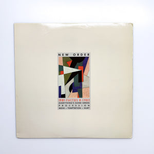 LP. New Order. 1981-1982