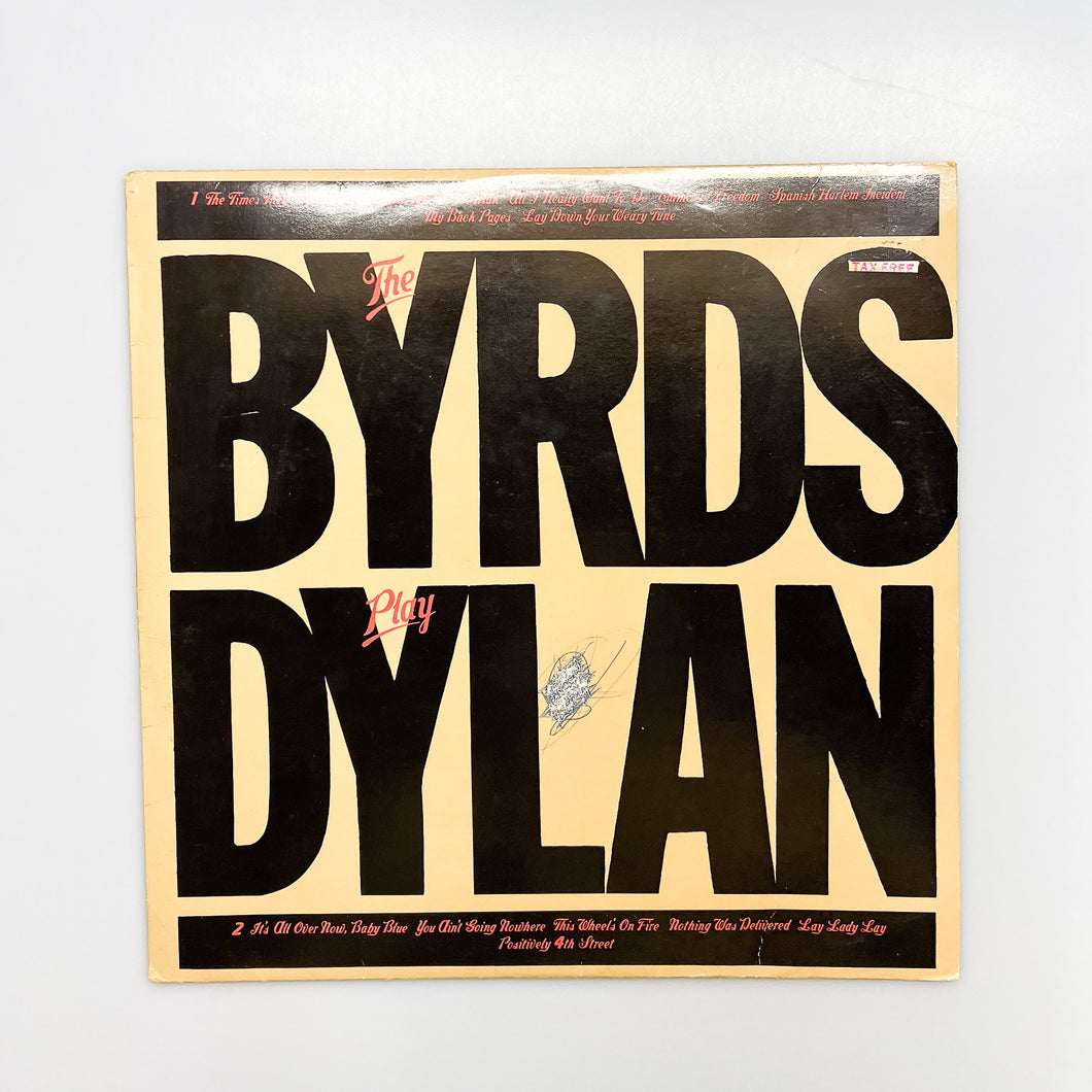 LP. The Byrds. The Byrds Play Dylan