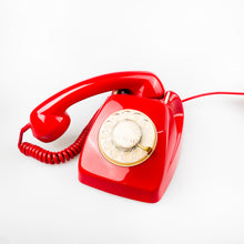Load image into Gallery viewer, Red Heraldo Telephone, 1970&#39;s 
