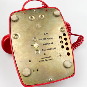 Teléfono Heraldo rojo, 1970's