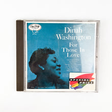 Cargar imagen en el visor de la galería, CD. Dinah Washington. For Those In Love
