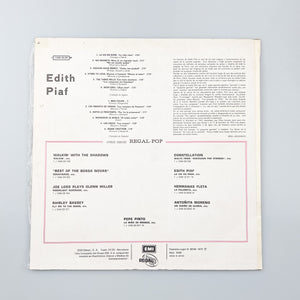 LP. Edith Piaf. Edith Piaf