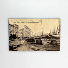 画像をギャラリービューアに読み込む, Postal Messina dopo il terremoto del 28 diciembre 1908 Corso Vittorio Emanuele - Avvallamento del suelo 656
