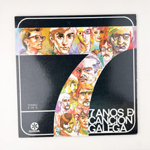 이미지를 갤러리 뷰어에 로드 , LP, Gat. Varios. 7 Anos de Canción Galega
