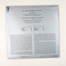 Load image into Gallery viewer, LP. The Gerry Mulligan Quartet / The Buddy De Franco Quartet
