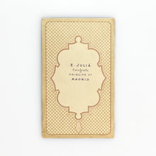 이미지를 갤러리 뷰어에 로드 , Fotografía Señora, E. Juliá, Madrid
