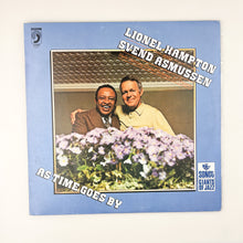 画像をギャラリービューアに読み込む, LP. Lionel Hampton And Svend Asmussen. As Time Goes By
