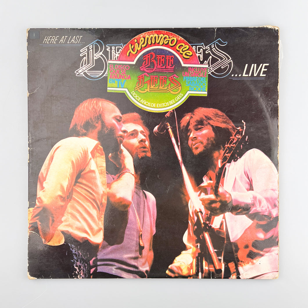 2xLP, Gat. Bee Gees. Here At Last - Live