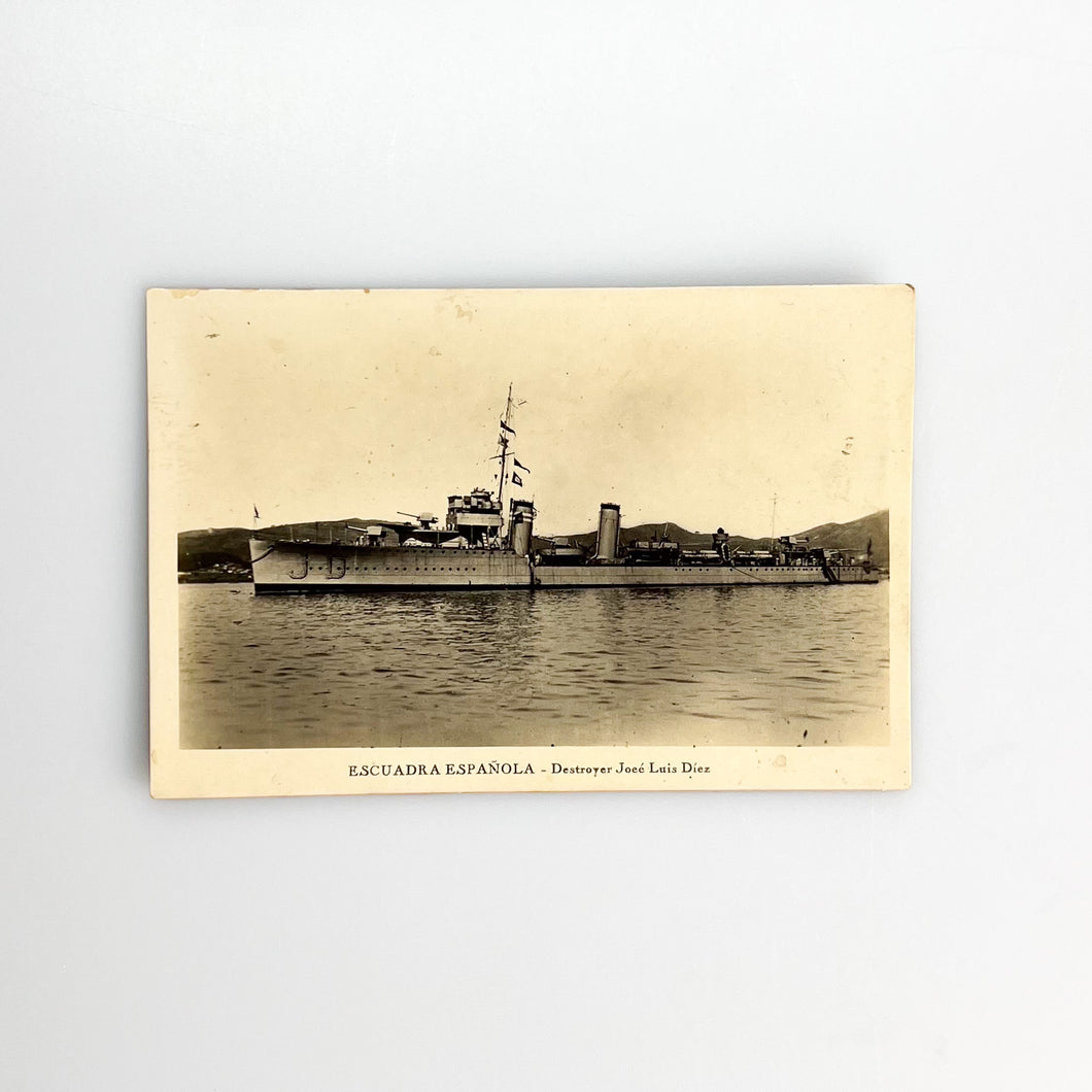 Escuadra Española - Destroyer José Luis Díez, Alfa Exposición de Postales, Cádiz