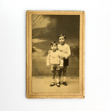 Cargar imagen en el visor de la galería, Fotografía 2 Niños, Gran Photo-Art, La Coruña, Tarjeta Postal
