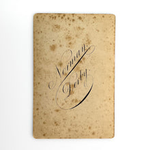 Cargar imagen en el visor de la galería, Fotografía de Pareja, Norman, Derby
