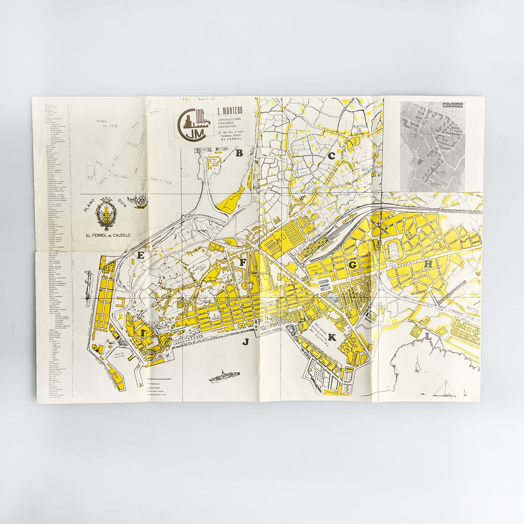 Plano Guía, El Ferrol del Caudillo