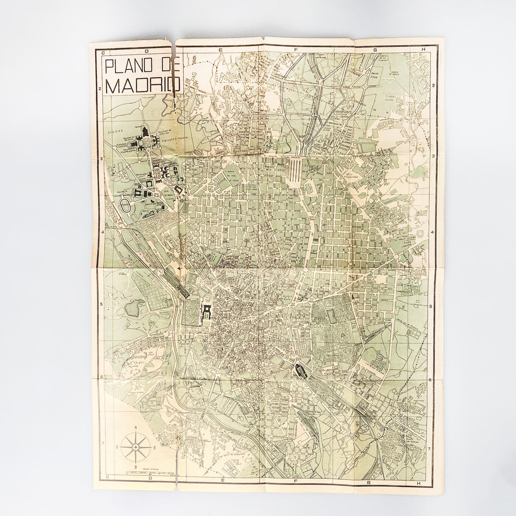 Plano de Madrid, Mapa de la Provincia de Madrid