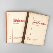 Cargar imagen en el visor de la galería, Manual del Carpintero-Ebanista 2 Tomos, Librería Salesiana.
