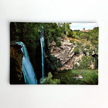 Cargar imagen en el visor de la galería, 15 Monasterio de Piedra, Zaragoza, Cascada la Caprichosa y Monasterio al fondo
