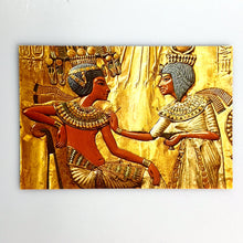 Charger l'image dans la galerie, Cairo Egyptian Museum. Scene on the back of King Tut-Ankh Amen’s Throne
