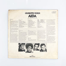 Cargar imagen en el visor de la galería, LP. Giuseppe Verdi. Aida (Grosser Querschnitt In Italienischer Sprache)
