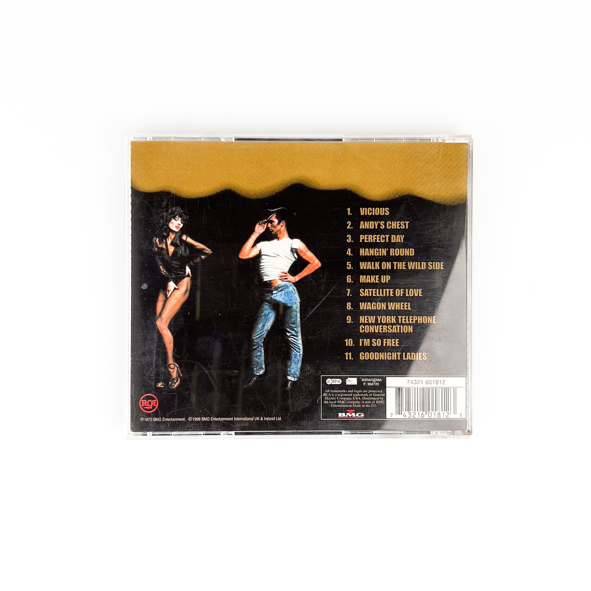 CD. Lou Reed. Transformer – falsotecho