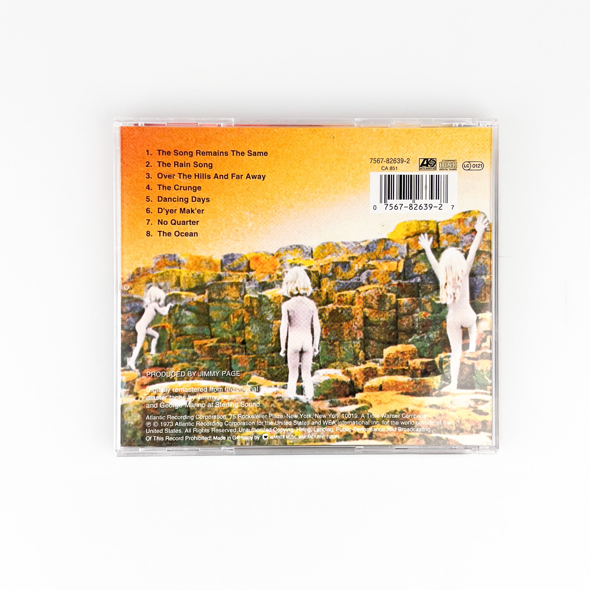 CD. Led Zeppelin. Houses Of The Holy – falsotecho