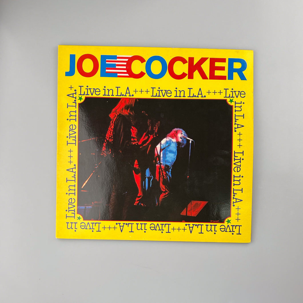 LP. Joe Cocker. Live In L.A.