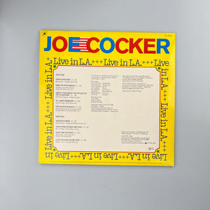 LP. Joe Cocker. Live In L.A.