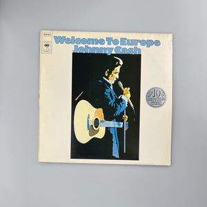 LP. Johnny Cash. Welcome To Europe