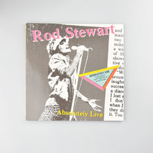 画像をギャラリービューアに読み込む, LP. Rod Stewart. Absolutely Live
