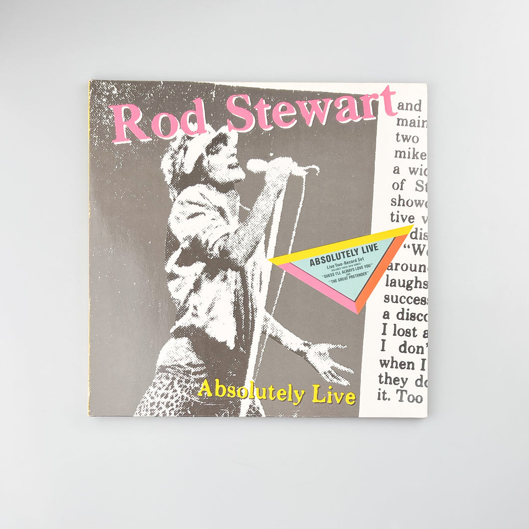 LP. Rod Stewart. Absolutely Live