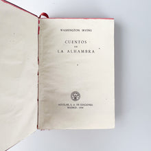 Cargar imagen en el visor de la galería, Cuentos de la Alhambra. Washington Irving
