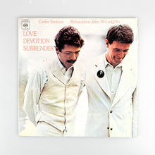 画像をギャラリービューアに読み込む, LP. Carlos Santana / John McLaughlin. Love Devotion Surrender
