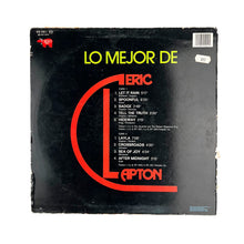 画像をギャラリービューアに読み込む, LP. Eric Clapton. Lo Mejor De Eric Clapton
